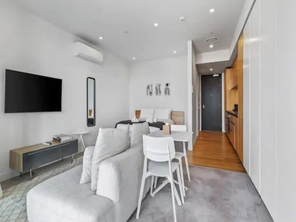 Modern One Bedroom Apartment In Wynyard Quarter Auckland Exterior foto