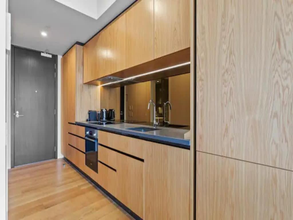Modern One Bedroom Apartment In Wynyard Quarter Auckland Exterior foto